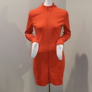 Size Medium long sleeved naked wardrobe orange mini